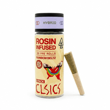 CLSICS | RAINBOW BELTZ | INFUSED PREROLL - 2.5 g - 5 Pack