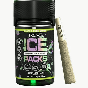 ROVE | SOUR LIME HAZE | INFUSED PREROLLS | 6PK | 3.6G