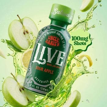 UNCLE ARNIE'S | SOUR APPLE | LIVE ROSIN | 100MG | 2OZ