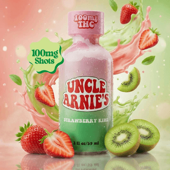 UNCLE ARNIE'S | STRAWBERRY KIWI | 100MG | 2OZ