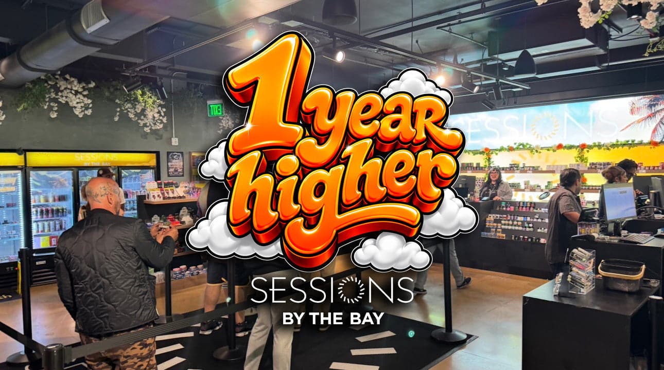 Celebrating One Year Higher at Sessions By The Bay San Diego Cannabis Lounge & Dispensary
