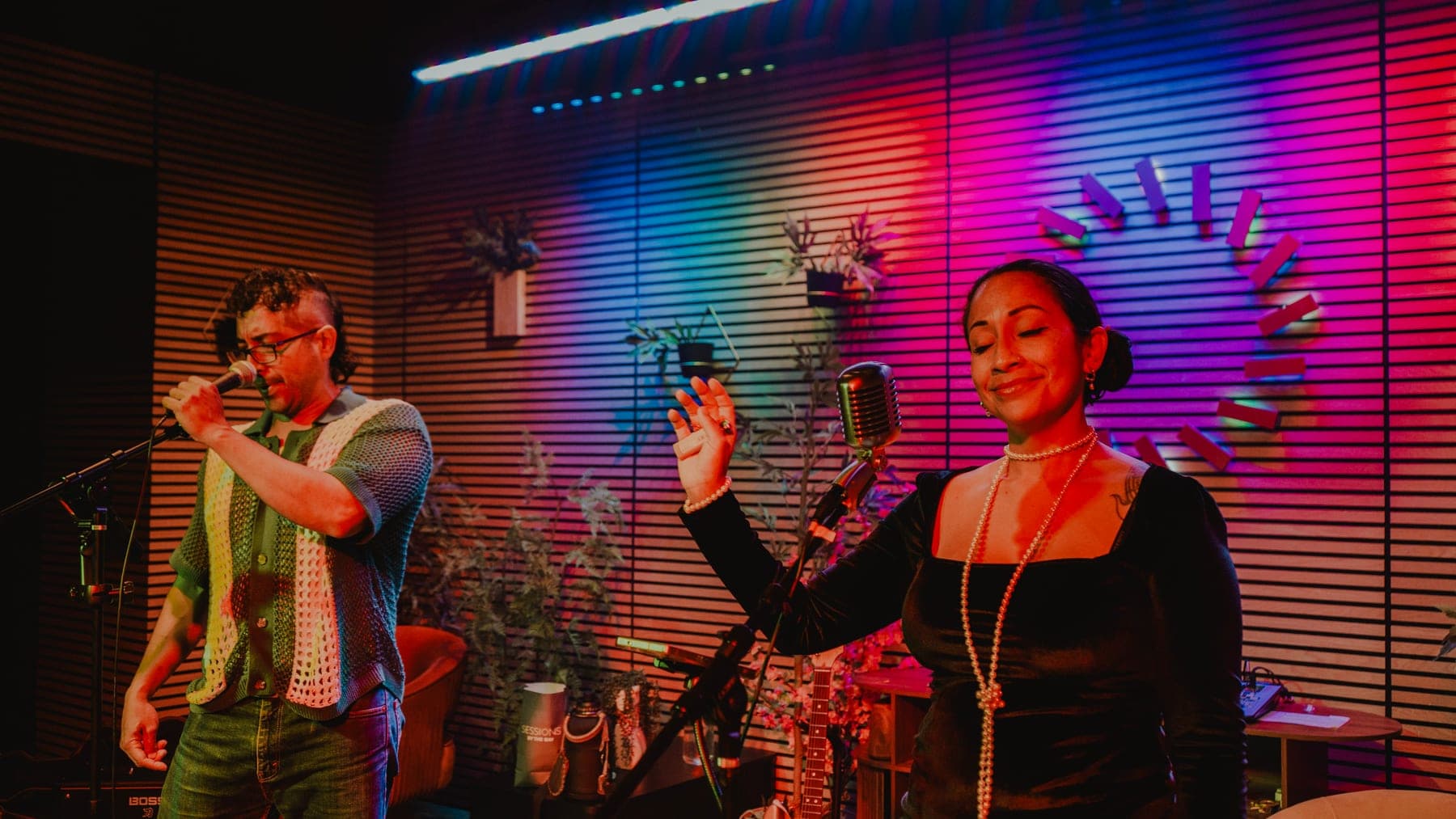 Photo 1 from Fireside Sessions: Smoke & Velvet, Live Swing Jazz Night at Sessions by the Bay