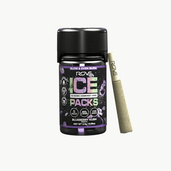 ROVE | BLUEBERRY KUSH | INFUSED PREROLLS | 6PK | 3.6G
