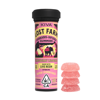 LOST FARM | SUPER LEMON HAZE | STRAWBERRY LEMONADE | 100MG | 10PK