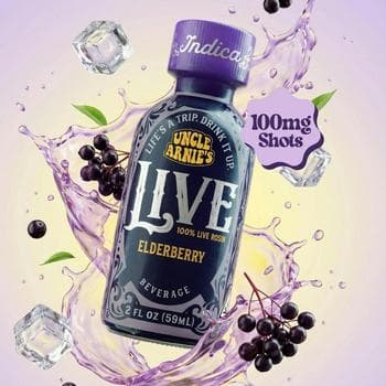 UNCLE ARNIE'S | ELDERBERRY | LIVE ROSIN | 100MG | 2OZ