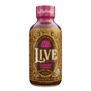 UNCLE ARNIE'S | RASPBERRY LEMONADE | LIVE RESIN | 100MG | 8OZ