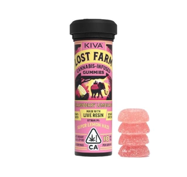LOST FARM | STRAWBERRY PINK JESUS CHEWS | 100MG | 10PACK
