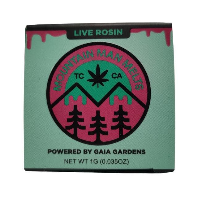 MOUNTAIN MAN MELTS | MAPLE NECTAR | LIVE ROSIN | 1G