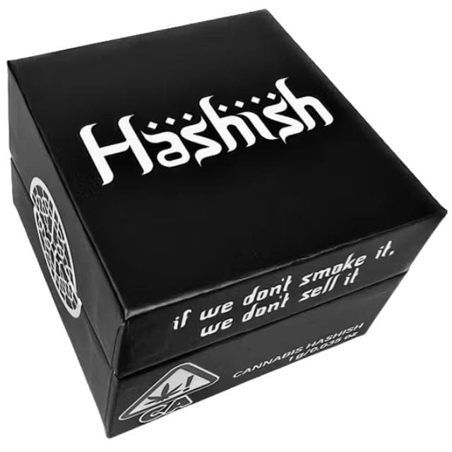 HASHISH | BLACK MAPLE #22 | BLACK BOX | LIVE ROSIN | 1G