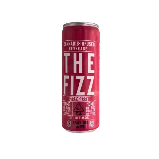 THE FIZZ | STRAWBERRY | SPARKLING WATER | 100MG | 12OZ