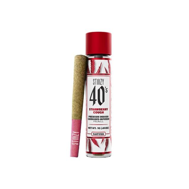 STIIIZY 40'S | STRAWBERRY COUGH | 1G PREROLL
