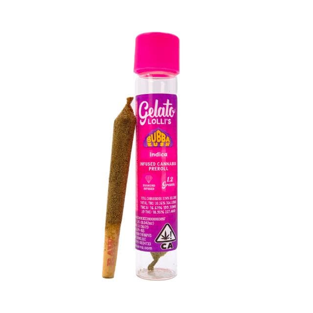 GELATO | BUBBA KUSH | INFUSED | 1.2G | PREROLL