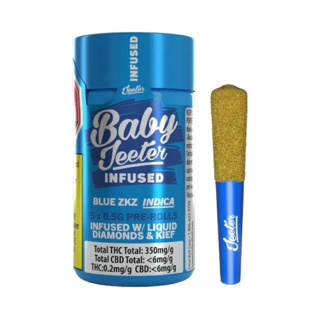 JEETER | BLUE ZKZ | INFUSED | 2.5G | 5PK PREROLL