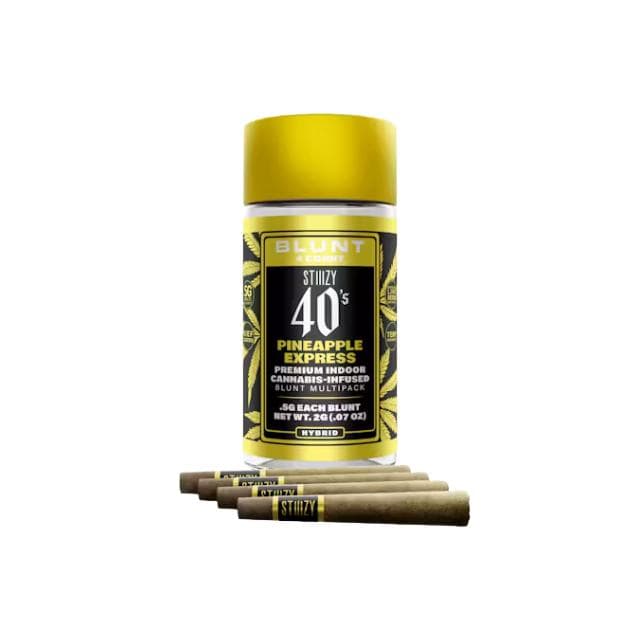 STIIIZY 40'S | PINEAPPLE EXPRESS 2.5G | 5PK BLUNTS