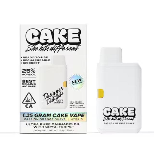 CAKE | PASSION ORANGE GUAVA | 1.25G AIO