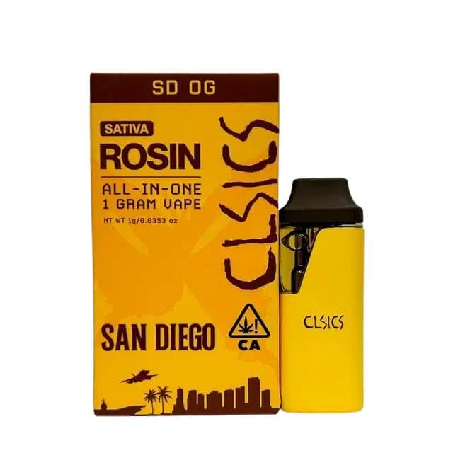 CLSICS | SD OG | LIVE ROSIN | 1G AIO