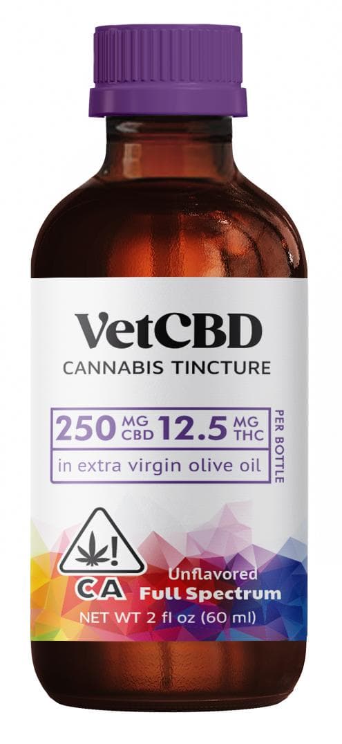 VETCBD | REGULAR STRENGTH 250MG | 60ML TINCTURE