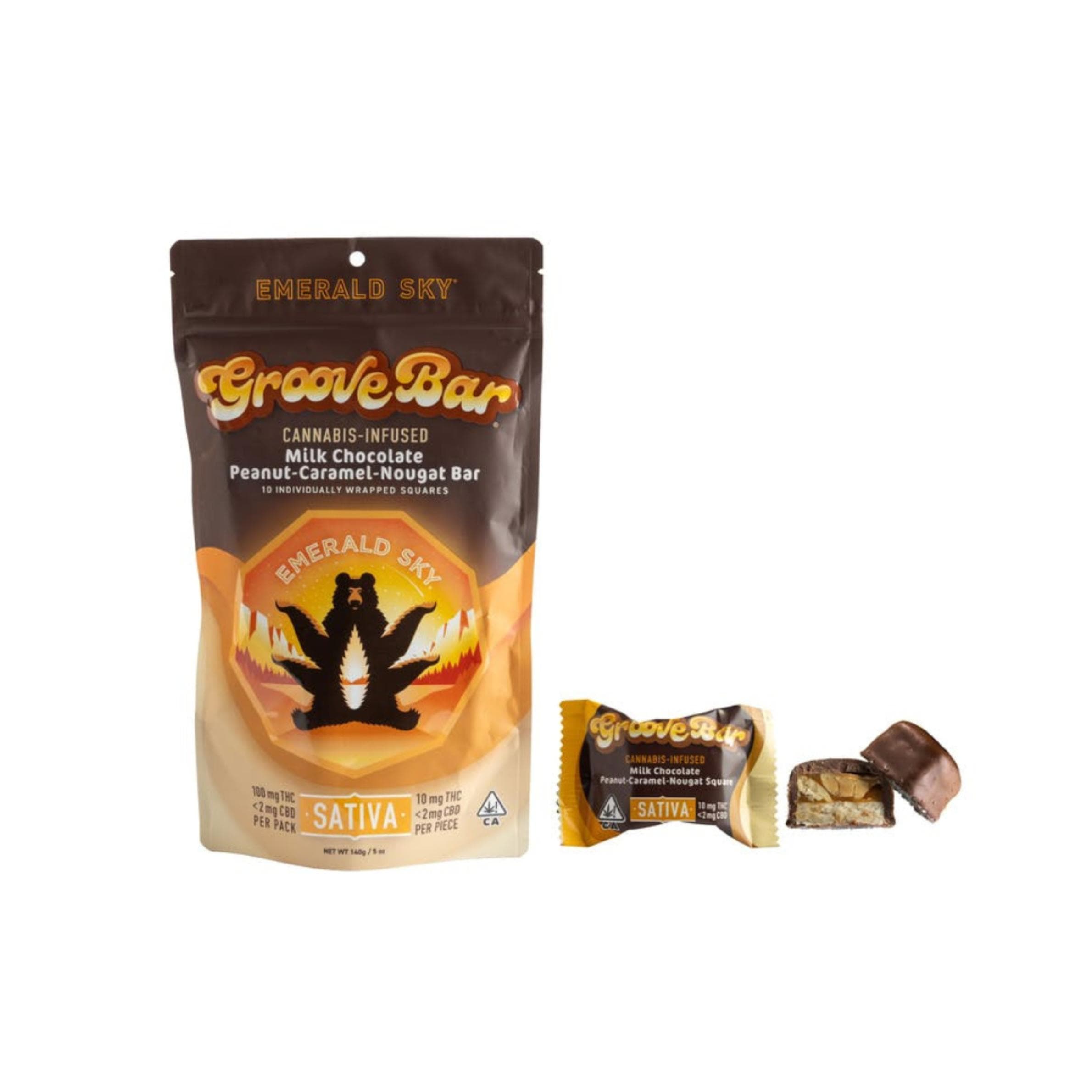 EMERALD SKY | GROOVE BAR | SATIVA | 100MG