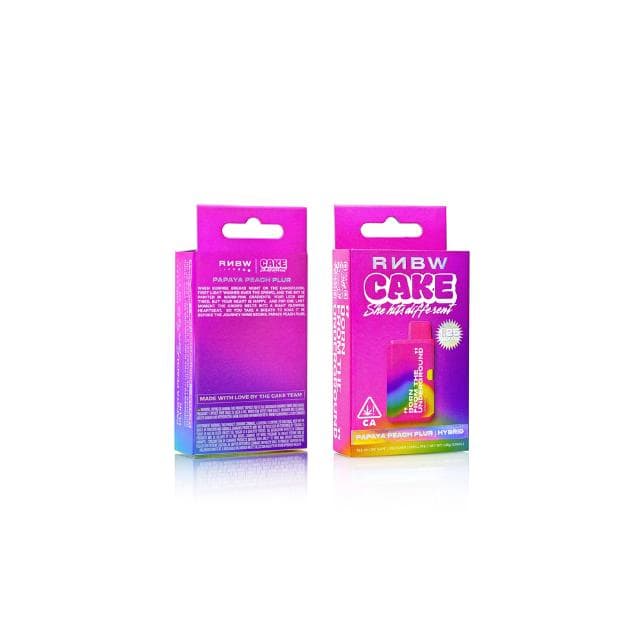 CAKE x RNBW | PAPAYA PEACH PLUR | 1.25G AIO