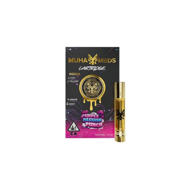 MUHA MEDS | PURPLE PASSION PUNCH | 510 CARTRIDGE | 1G