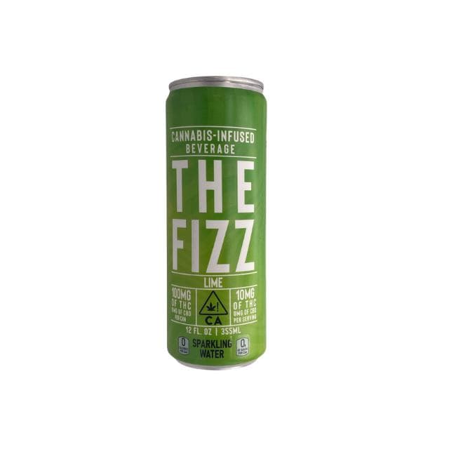 THE FIZZ | LIME | SPARKLING WATER | 100MG | 12OZ