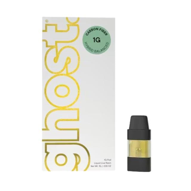 GHOST | CARBON FIBER | LIVE RESIN | POD | 1G