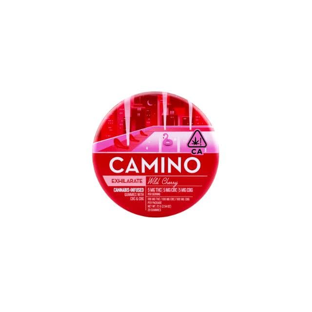CAMINO | WILD CHERRY THC:CBC:CBG | 5:5:5 | 100MG:100MG:100MG | 20PK