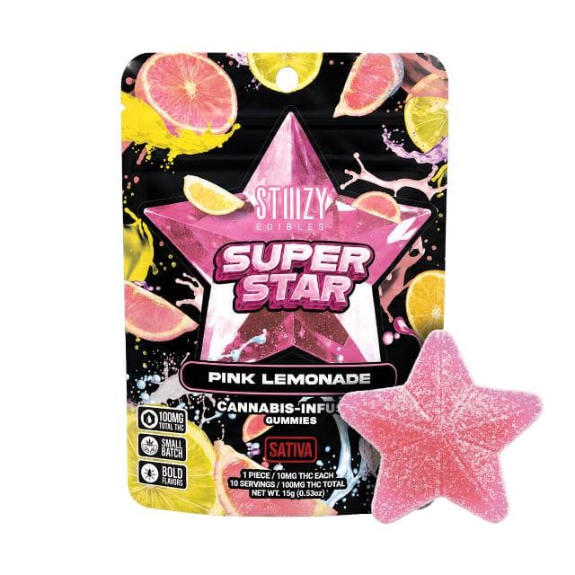 STIIIZY | PINK LEMONADE | STAR GUMMIES | 100MG