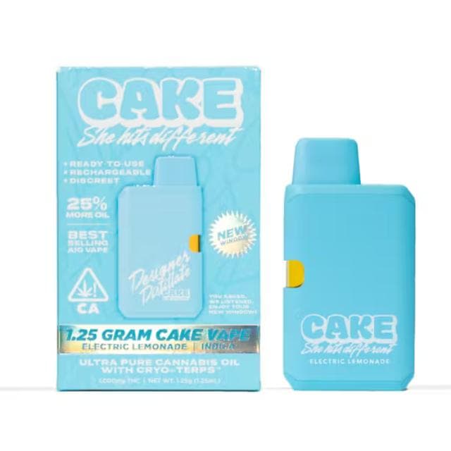 CAKE | ELECTRIC LEMONADE | 1.25G AIO