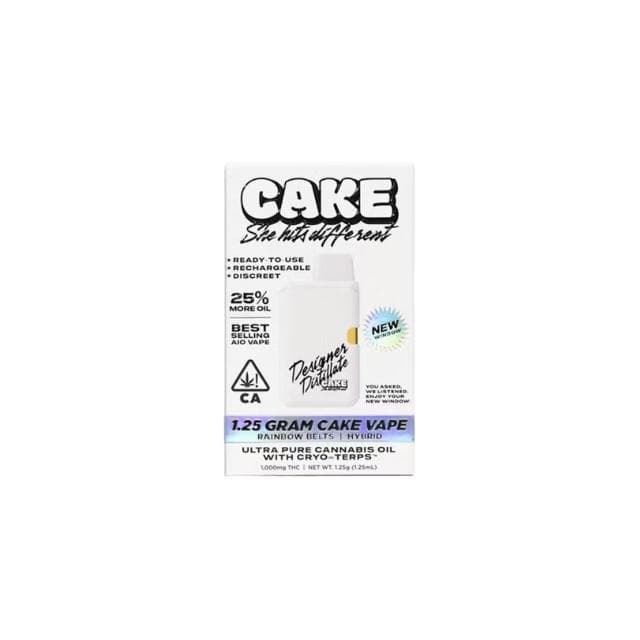 CAKE | RAINBOW BELTS | 1.25G AIO