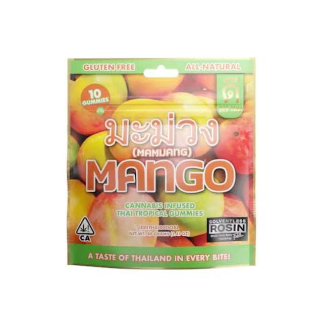 DEE THAI | PINEAPPLE GUMMIES | 100MG | 10PACK
