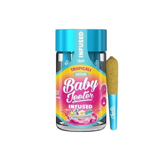 BABY JEETER | TROPICALI | INFUSED | PREROLL | 2.5G | 5 PACK