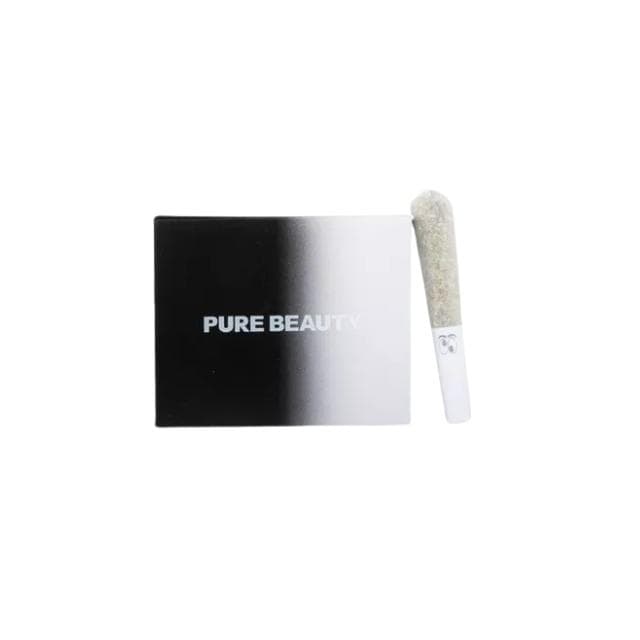 PURE BEAUTY | SOLVENTLES INFUSED PRE-ROLL | BLACK BOX HYBRID | 1G