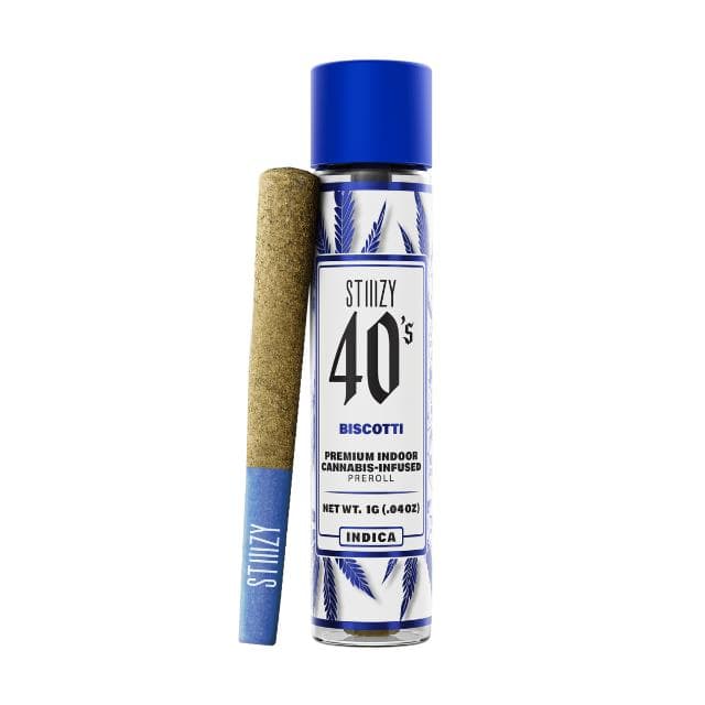 STIIIZY 40'S | BISCOTTI | 1G PREROLL