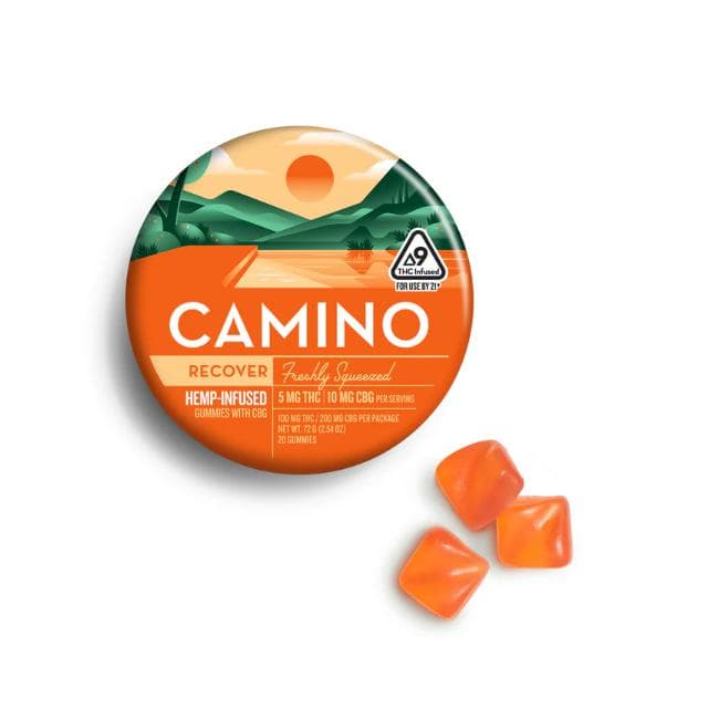 CAMINO | FRESHLY SQUEEZED | 1:2 THC:CBG |100MG | 20PK
