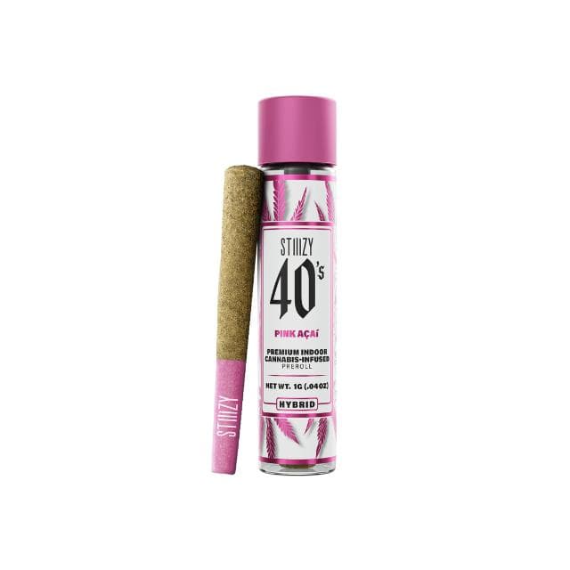 STIIIZY 40'S | PINK ACAI | 1G PREROLL