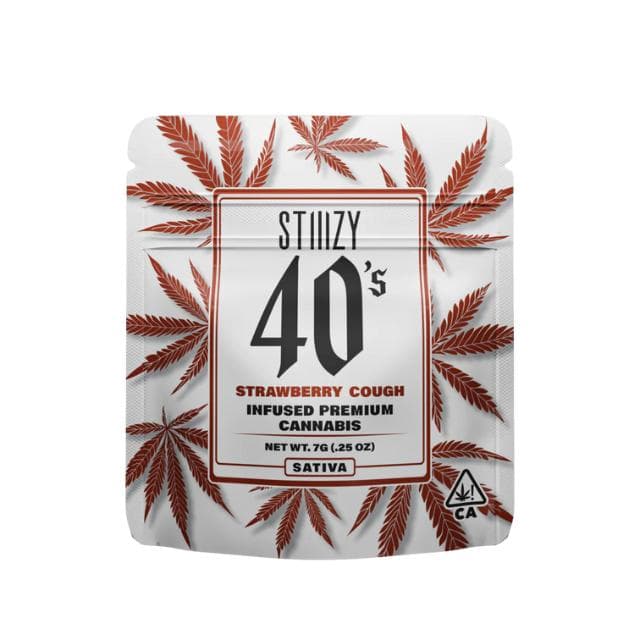 STIIIZY | STRAWBERRY COUGH | 40'S | 7G BAG