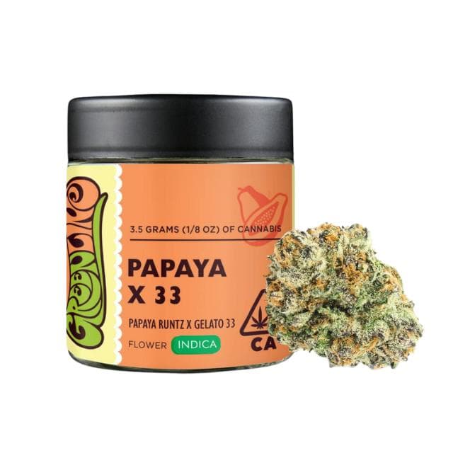 Greenline | Papaya x 33 | 3.5g