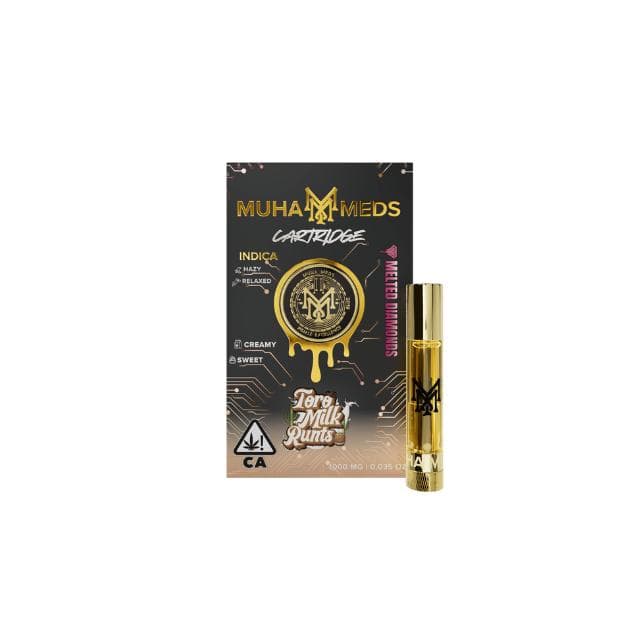 MUHA MEDS | TORO MILK RUNTS | DIAMOND 510 CARTRIDGE | 1G