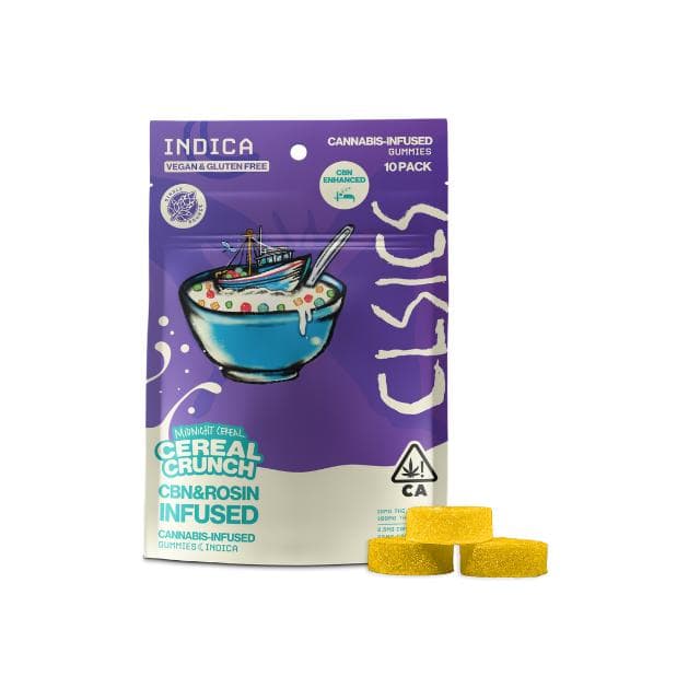 CLSICS | CBN CEREAL CRUNCH | LIVE ROSIN GUMMIES | 100MG